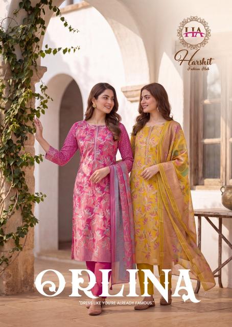 Alok suit orlina printed dress material wholesale